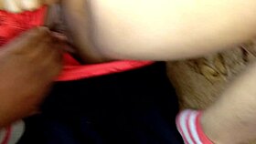 bus conductor ravishes busty babe in roadside bushes