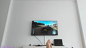 Blonde teen shares tight pussy after car wreck pov doggystyle cum