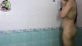 asian girlfriend ninewthai intimate homemade bath moment