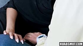 Muslim babe tries first anal deepthroat to save virginity