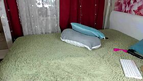 mature slut in fur coat screams through wild solo fuck