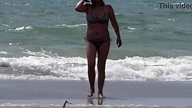 on the beach i please my friend letting him cum deep in my pussy 🌊💦