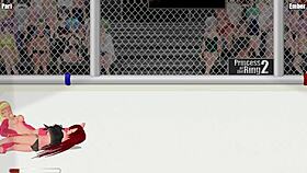 Paris Vs Ember Princess Ring Lesbian Wrestling Catfight Clash