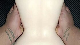 mandy bent over desk begs for anal creampie pounding deep