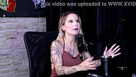 calling to film means they want to fuck on sheer red lingerie