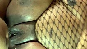 imagine this juicy ebony milf bent over, her huge ass taking monster black cock deep in passionate anal creampie