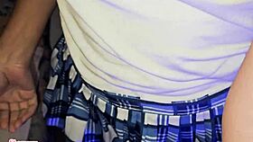 roommate drills college babe's wet pussy dorm doggystyle closeup