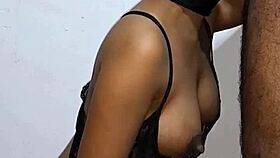 cute colombian babe with big ass sucks cock deep and milks hot cum homemade style