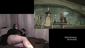naked big tits bbw plays last of us 2 part 7!