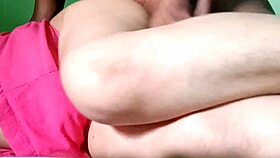 bhabhi's juicy boobs pressed tight in petticoat fuck