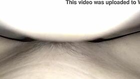 Pretty geek girl glasses bent over doggystyle creampie orgasm tight wet pussy