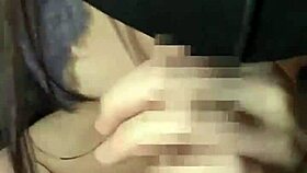 Hey, watch this 18-year-old amateur Japanese babe in sexy lingerie give intense POV blowjob with cum in mouth