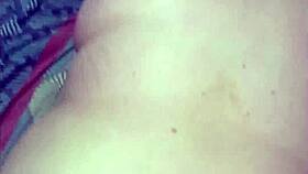 boss hammers his slut wife pussy as maid watches vibrating her tight hole