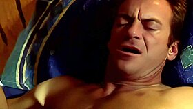 Her Tits Massaged During Blowjob While Shaved Twat Gets Screwed