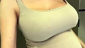 wanna watch this milf with milky tits suck cock and reveal her swollen pussy?