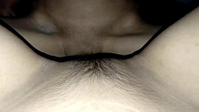 Pretty geek girl glasses bent over doggystyle creampie orgasm tight wet pussy
