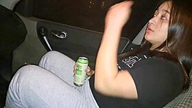 Horny latina's big ass craves public park doggystyle creampie?