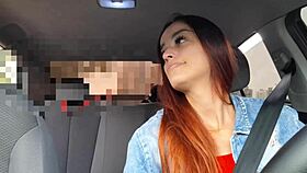 hey, caught that passenger jerking off so i gave it up in the car