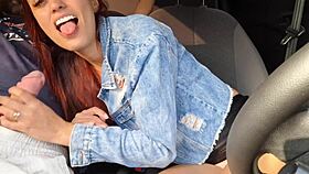 hey, caught that passenger jerking off so i gave it up in the car