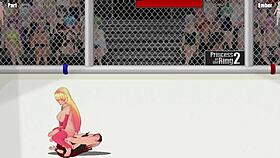 Paris Vs Ember Princess Ring Lesbian Wrestling Catfight Clash