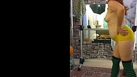 hotwife steffi witch costume homemade cock sucking frenzy