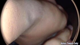 huge dick stretches giant pussy in voyeur spy cam homemade action