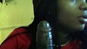 diamond mercedez slobbers all over my cock bbbj