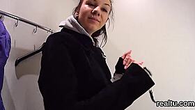 Adorable Czech Kitten Seduced Drilled Hard In POV!