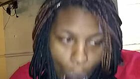 diamond mercedez slobbers all over my cock bbbj