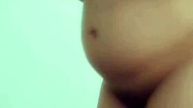 Hey you ever seen a real horny pregnant Latina masturbate outdoors so desperately?