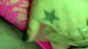 tina snua crams stockings deep into her bbw pussy