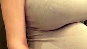 wanna watch this milf with milky tits suck cock and reveal her swollen pussy?