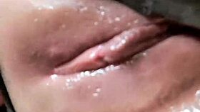 explosive squirting orgasm from mexican fan dildo play! 💦🔥
