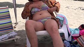 on the beach i please my friend letting him cum deep in my pussy 🌊💦