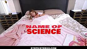 Skinny blonde rides huge cock to wild orgasms!