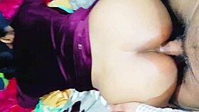 Brutal Big Cock Stretches Tight Ebony Ass Doggy Style Hindi Moans