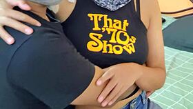 Hot Malaysian Babe's Big Ass Bent Over For Neighbor's Monster Cock Doggystyle Pounding