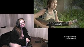 naked big tits bbw plays last of us 2 part 7!