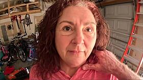 ali allure bends over for garage repairman creampie in her big pussy lips