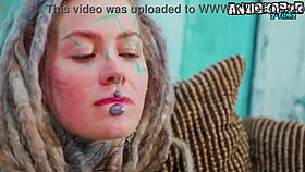 check out dreadlocks goth in heels taking rough bwcs anal with massive gapes