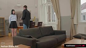 Naughty Thief Lady Dee Caught And Punished With Deep Doggystyle Thrusts!