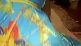 Busty African ebony spreads shaved pussy for monster cock domination