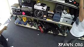 exhibitionist amateur couple delivers nasty rough blowjob and hardcore fuck