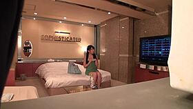 Secret bedroom video of cute young japanese brunette with natural tits