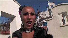 trans babe preps for intense hardcore fucking scene