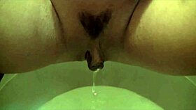 Watch this chick deepthroat gloryhole cock to facial bliss!