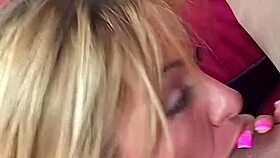 Explosive Anal Pounding for Busty Blonde with Giant Cock!