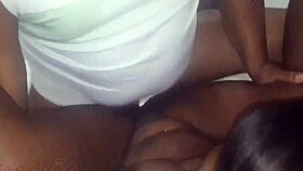 Ebony Amateur's Juicy Ass Ride Tempts Hidden Cravings