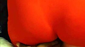 Groping escalates to deep anal pounding session