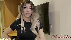 stepmom motivates with big cock pussy ride and squirt